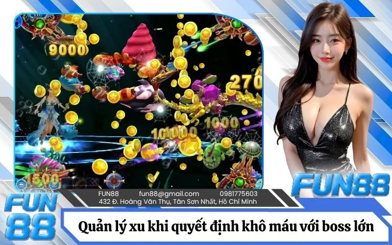Bài toán quản lý xu khi quyết định khô máu với boss lớn