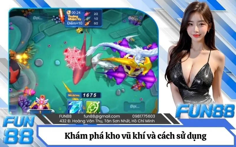 Khám phá kho vũ khí và cách sử dụng các loại đạn tối ưu