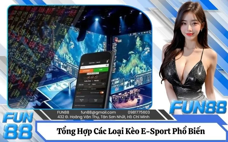 Tổng Hợp Các Loại Kèo E-Sport Phổ Biến Nhất Trên Bảng Vị Hiện Nay